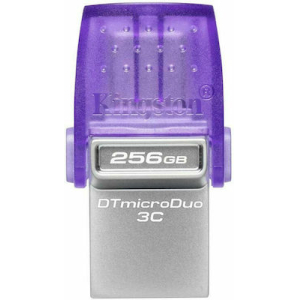 Kingston DataTraveler MicroDuo 3C 256GB USB 3.2  USB-A & USB-C DTDUO3CG3/256GB